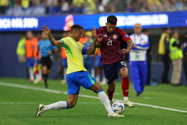 Football, Copa America, Brazil - Costa Rica