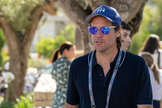 20240624 Mallorca Championships SANTA PONSA, SPAIN JUNE 24 2024 Tommy Haas with family at Mallorca Championships on June 24, 2024 in Santa Ponsa, Santa Ponsa Baleares Spain