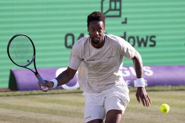 20240624 Mallorca Championships SANTA PONSA, SPAIN JUNE 24 2024 Gael Monfils of France at Mallorca Championships on June 24, 2024 in Santa Ponsa, Santa Ponsa Baleares Spain