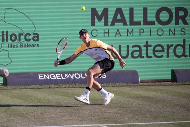 20240624 Mallorca Championships SANTA PONSA, SPAIN JUNE 24 2024 Dominic Thiem of Austria at Mallorca Championships on June 24, 2024 in Santa Ponsa, Santa Ponsa Baleares Spain