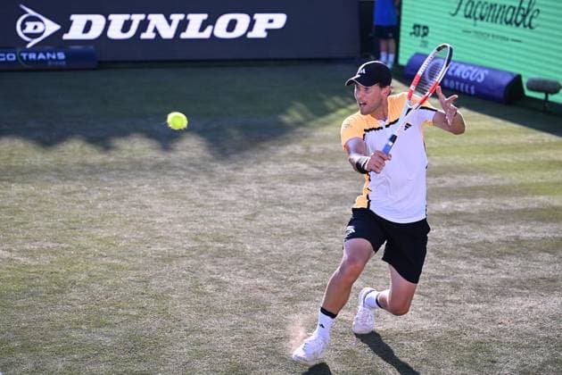 20240624 Mallorca Championships SANTA PONSA, SPAIN JUNE 24 2024 Dominic Thiem of Austria at Mallorca Championships on June 24, 2024 in Santa Ponsa, Santa Ponsa Baleares Spain