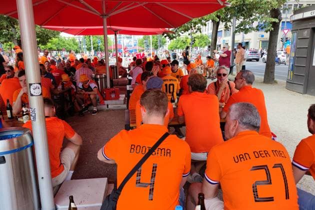 EURO 2024, Netherlands - Austria, Fans before the match