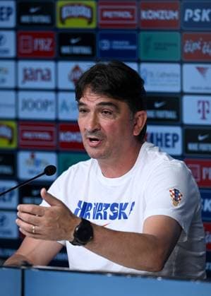 UEFA EURO, EM, Europameisterschaft,Fussball 2024: Croatia press Head Coach of Croatia national football team Zlatko Dalic speaks on a press conference, PK, Pressekonferenz in Neuruppin, Germany, on June 25, 2024. MarkoxLukunic PIXSELL