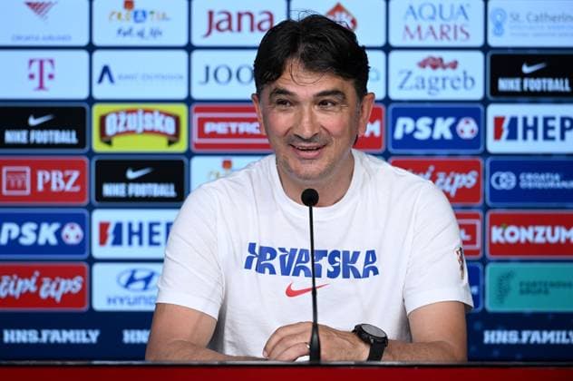 UEFA EURO, EM, Europameisterschaft,Fussball 2024: Croatia press Head Coach of Croatia national football team Zlatko Dalic speaks on a press conference, PK, Pressekonferenz in Neuruppin, Germany, on June 25, 2024. MarkoxLukunic PIXSELL