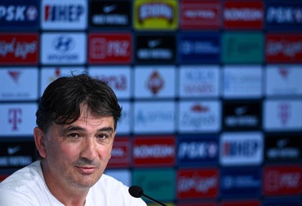 UEFA EURO, EM, Europameisterschaft,Fussball 2024: Croatia press Head Coach of Croatia national football team Zlatko Dalic speaks on a press conference, PK, Pressekonferenz in Neuruppin, Germany, on June 25, 2024. MarkoxLukunic PIXSELL
