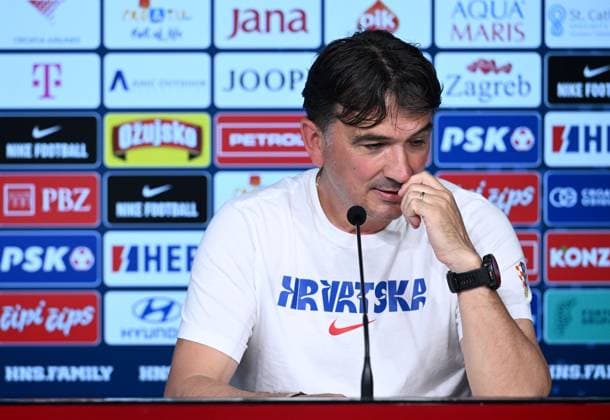 UEFA EURO, EM, Europameisterschaft,Fussball 2024: Croatia press Head Coach of Croatia national football team Zlatko Dalic speaks on a press conference, PK, Pressekonferenz in Neuruppin, Germany, on June 25, 2024. MarkoxLukunic PIXSELL