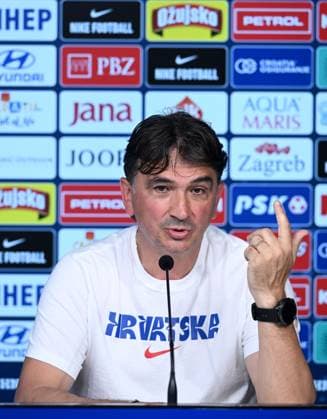 UEFA EURO, EM, Europameisterschaft,Fussball 2024: Croatia press Head Coach of Croatia national football team Zlatko Dalic speaks on a press conference, PK, Pressekonferenz in Neuruppin, Germany, on June 25, 2024. MarkoxLukunic PIXSELL