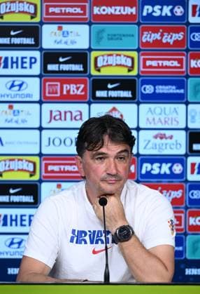 UEFA EURO, EM, Europameisterschaft,Fussball 2024: Croatia press Head Coach of Croatia national football team Zlatko Dalic speaks on a press conference, PK, Pressekonferenz in Neuruppin, Germany, on June 25, 2024. MarkoxLukunic PIXSELL