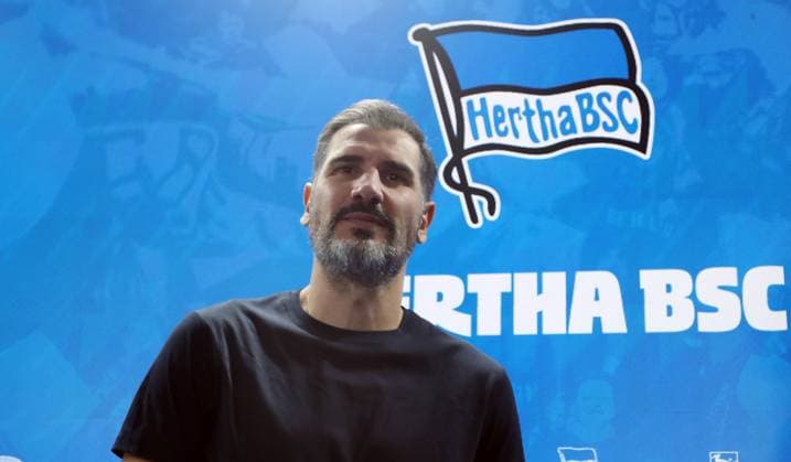 Coach Cristian Fiel PK Press conference on coach presentation Sport Football Soccer DFL Bundesliga Men Season 2024 2025 25 06 2024 Hertha BSC Berlin