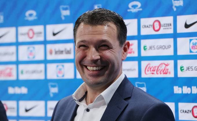 Sports Director Benjamin Weber PK Press conference on coach presentation Sport Football Soccer DFL Bundesliga Men Season 2024 2025 25 06 2024 Hertha BSC Berlin
