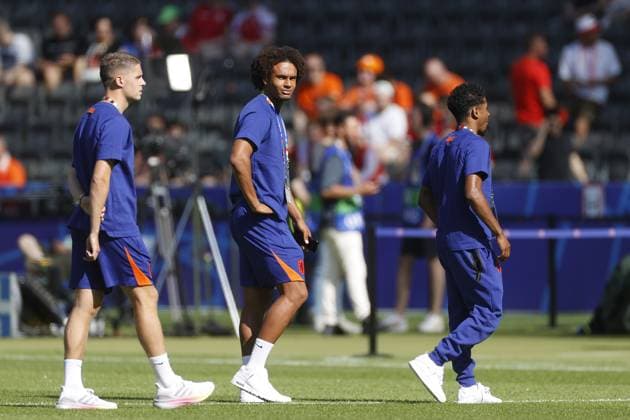 BERLIN, Olympia Stadium , 25-06-2024 , European Football Championship Euro2024, Group stage match no.31 between Netherlands and Austria. Joshua Zirkzee Netherlands - Austria (Euro2024)  x25595112x Copyright: