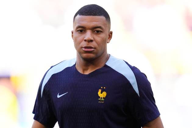 Kylian Mbappe of France during the Euro 2024 soccer match between France and Poland at the Signal Iduna Park, Dortmund, Germany - Tuesday 25, June , 2024. - Soccer .  Copyright: xFabioxFerrari LaPressex