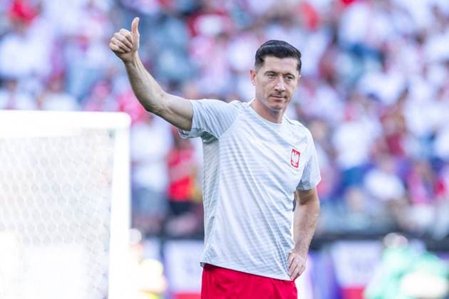 UEFA EURO 2024 France Poland 25 06 2024 Robert Lewandowski Poland, 9 UEFA EURO 2024 France Poland BVB Stadion Dortmund, Dortmund, on 25 06 2024 Copyright: xBEAUTIFULxSPORTS Meuselx
