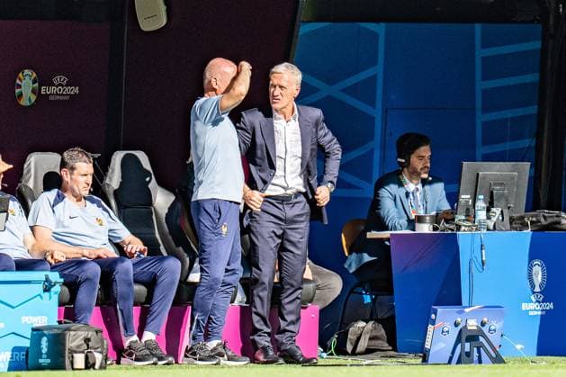Didier Deschamps France, Head Coach Coach France vs Poland, Men, Football, Matchday 3, EURO 2024, 25 06 2024, European Championship, Group D France vs Poland, Men, Football, Matchday 3, EURO 2024, 25 06 2024, European Championship, Group D Dortmund Copyright: xEibner-Pressefoto BahhoxKarax EP_FRA