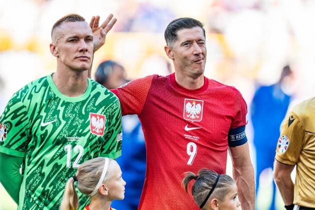 Robert Lewandowski Poland, 09 France vs Poland, Men, Football, Matchday 3, EURO 2024, 25 06 2024, European Championship, Group D France vs Poland, Men, Football, Matchday 3, EURO 2024, 25 06 2024, European Championship, Group D Dortmund Copyright: xEibner-Pressefoto BahhoxKarax EP_FRA