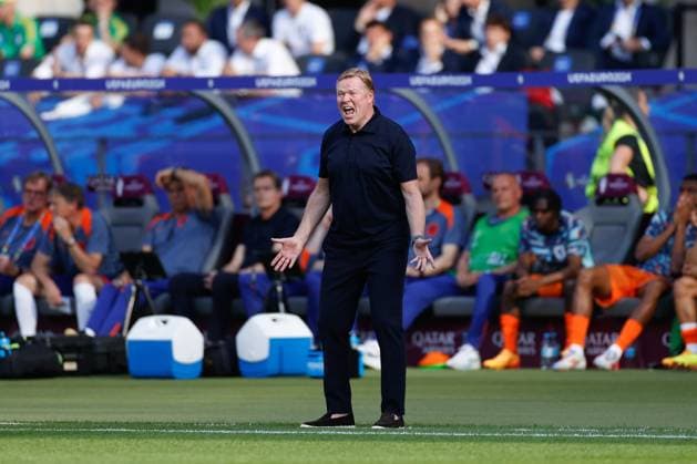 BERLIN, Olympia Stadium , 25-06-2024 , European Football Championship Euro2024, Group stage match no.31 between Netherlands and Austria, Netherlands trainer coach Ronald Koeman Netherlands - Austria (Euro2024)  x25596193x Copyright: