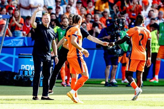 BERLIN, Olympia Stadium , 25-06-2024 , European Football Championship Euro2024, Group stage match no.31 between Netherlands and Austria, Netherlands trainer coach Ronald Koeman Netherlands - Austria (Euro2024)  x25596304x Copyright:
