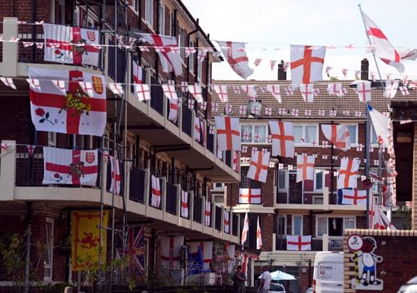 EURO 2024, England national team, city dressing in London