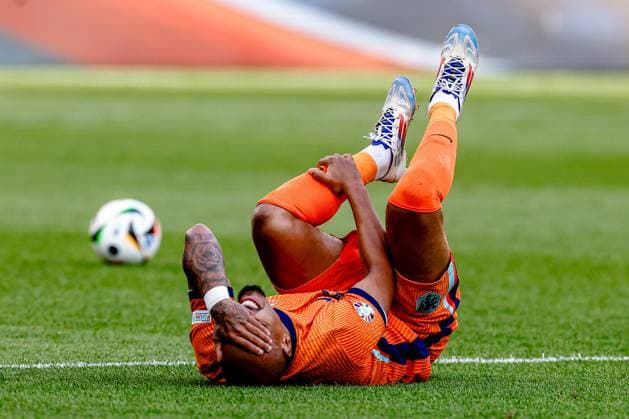 BERLIN, Olympia Stadium , 25-06-2024 , European Football Championship Euro2024, Group stage match no.31 between Netherlands and Austria, Netherlands player Donyell Malen Netherlands - Austria (Euro2024)  x25596622x Copyright:
