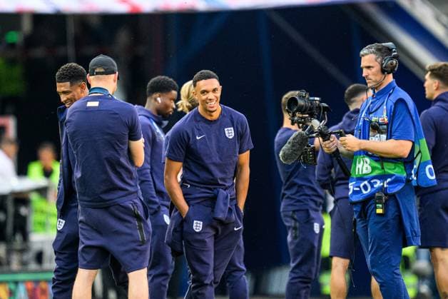 COLOGNE, GERMANY - 25 JUNE, 2024: The football match of EURO 2024 England vs Slovenia at Cologne Stadion  Copyright: xVITALIIxKLIUIEVx