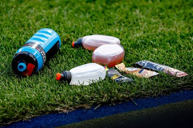 BERLIN, Olympia Stadium , 25-06-2024 , European Football Championship Euro2024, Group stage match no.31 between Netherlands and Austria, water and food Netherlands - Austria (Euro2024)  x25596690x Copyright: