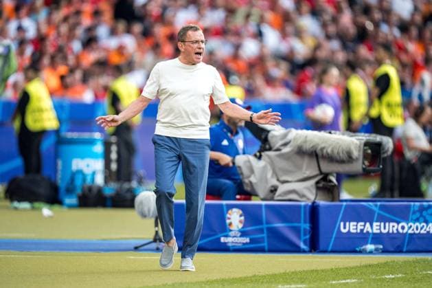 SOCCER - UEFA EURO, EM, Europameisterschaft,Fussball 2024 BERLIN,GERMANY,25.JUN.24 - UEFA EURO 2024, group stage, Austria vs Netherlands. Image shows head coach Ralf Rangnick (AUT).  GEPAxpictures xJohannesxFriedl