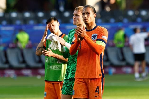 BERLIN, Olympia Stadium , 25-06-2024 , European Football Championship Euro2024, Group stage match no.31 between Netherlands and Austria, Netherlands player Virgil van Dijk Netherlands - Austria (Euro2024)  x25596856x Copyright: