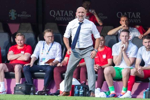UEFA EURO 2024 France Poland 25 06 2024 Michal Probierz Poland, Head Coach UEFA EURO 2024 France Poland BVB Stadion Dortmund, Dortmund, on 25 06 2024 Copyright: xBEAUTIFULxSPORTS Meuselx