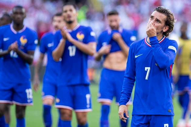 UEFA EURO 2024 France Poland 25 06 2024 Antoine Griezmann France, 7 UEFA EURO 2024 France Poland BVB Stadion Dortmund, Dortmund, on 25 06 2024 Copyright: xBEAUTIFULxSPORTS Meuselx