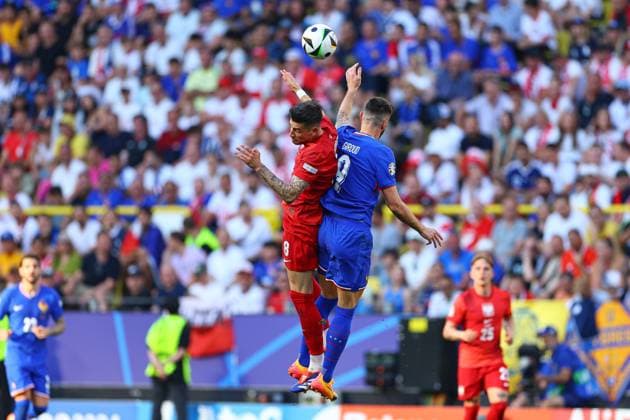 2024.06.25 Dortmund Pilka nozna Reprezentacja Mistrzostwa Europy EURO 2024 Niemcy Francja - Polska N z Jakub Moder Foto Pawel Andrachiewicz PressFocus 2024.06.25 Dortmund Football European Championships 2024 EURO 2024 Germany France - Poland Jakub Moder Credit: Pawel Andrachiewicz PressFocus 