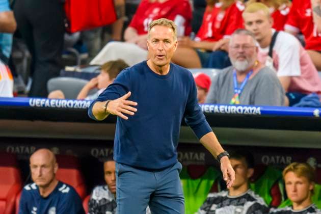 GER, UEFA Euro 2024 Group C, Denmark DNK vs Serbia SRB 25 06 2024, Allianz Arena, Munich, GER, UEFA Euro 2024 Group C, Denmark DNK vs Serbia SRB , in the picture Dragan Stojkovi Coach Serbia nordphotoxGmbHx xStraubmeier nph00004