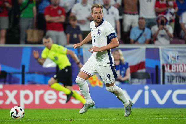 GER: England v Slovenia. UEFA EURO, EM, Europameisterschaft,Fussball 2024 Harry Kane of England during the UEFA Euro 2024 match between England and Slovenia, Group C, date 3, played at Rhein Energie Stadium on June 25, 2024 in Koln, Germany. kpng Copyright: xBaguxBlancox xPRESSINPHOTOx PS_240625_ING_ESL_061