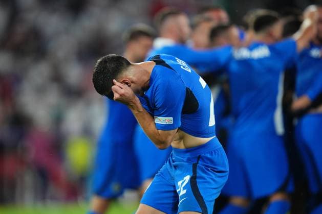 GER: England v Slovenia. UEFA EURO, EM, Europameisterschaft,Fussball 2024 Adam Gnezda Cerin of Slovenia during the UEFA Euro 2024 match between England and Slovenia, Group C, date 3, played at Rhein Energie Stadium on June 25, 2024 in Koln, Germany. kpng Copyright: xBaguxBlancox xPRESSINPHOTOx PS_240625_ING_ESL_099