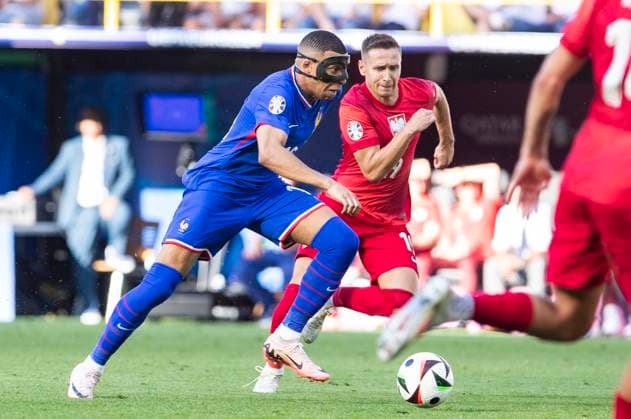 UEFA EURO 2024 France Poland 25 06 2024 Kylian Mbappe France, 10 UEFA EURO 2024 France Poland BVB Stadion Dortmund, Dortmund, on 25 06 2024 Copyright: xBEAUTIFULxSPORTS Meuselx