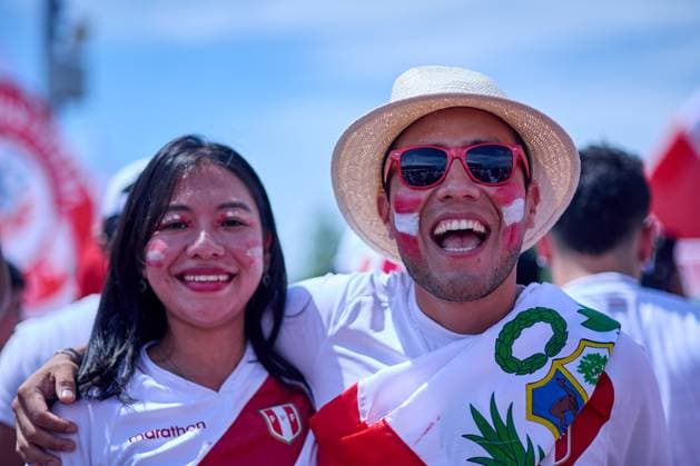 RECORD DATE NOT STATED Copa America USA 2024 Peru vs Canada Fans o Aficion during the game between Peru and Canada as part of the CONMEBOL Copa America USA 2024 group A, at Childrens Mercy Park Stadium, on June 25, 2024 in Kansas City, Kansas, United States. KANSAS CITY KANSAS UNITED STATES  Copyright: xJosexLuisxMelgarejox 20240625152257_CA_GA_2024_PER_CAN_FANS6