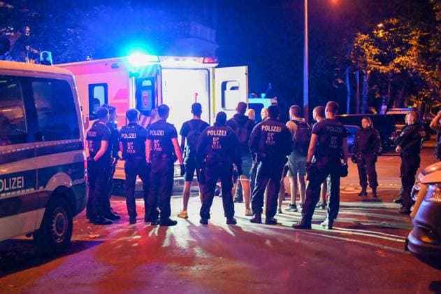 EURO 2024, Croatia - Italy, clash between fans in Leipzig