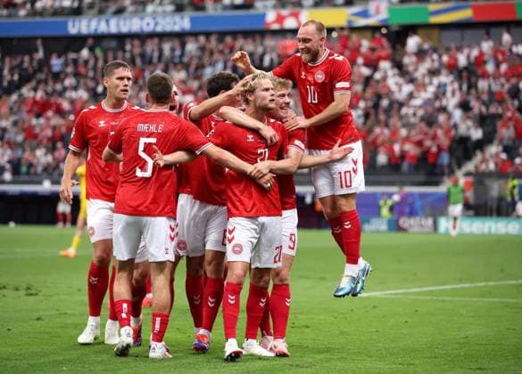 June 25, 2024 Denmark spoils Englands chance to seal their place in the round of 16 Photo UEFA com Latino News June 25, 2024  - ZUMAla2_ 20240625_zaa_la2_009 Copyright: xLaxNacionx