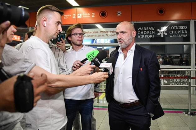 EURO 2024, Poland national team, arrival in Warsaw