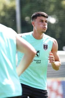 SOCCER - UEFA EURO, EM, Europameisterschaft,Fussball 2024 BERLIN,GERMANY,26.JUN.24 - SOCCER -UEFA EURO 2024, OEFB, Oesterreichischer Fussball-Bund, training. Image shows Flavius Diliuc (AUT).  GEPAxpictures xArminxRauthner
