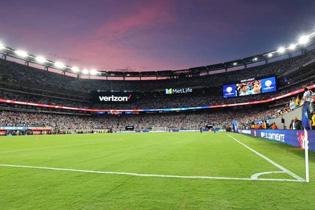 EAST RUTHERFORD, NJ - JUNE 25: A general view of MetLife Stadium prior to the CONMEBOL Copa America Group stage game on June 25, 2024 at MetLife Stadium in East Rutherford, New Jersey. (Photo by Rich Graessle Icon Sportswire) SOCCER: JUN 25 CONMEBOL Copa America - Chile vs Argentina EDITORIAL USE ONLY Icon240625594