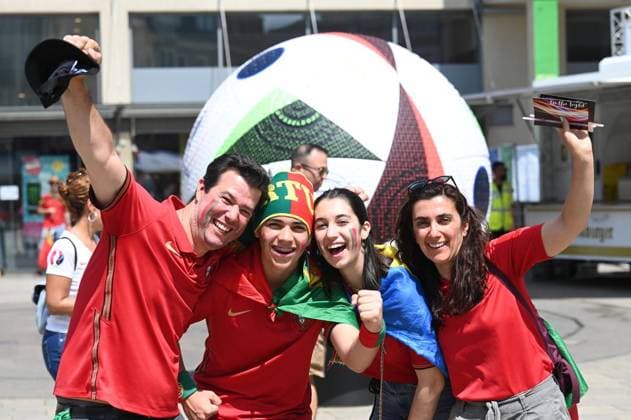 EURO 2024, Georgia - Portugal, Fans before the match