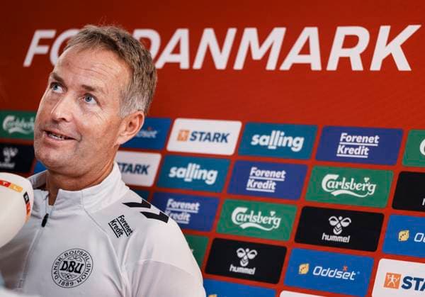 Danish coach Kasper Hjulmand during the national team s mixed zone in Freudenstadt, Germany Wednesday, June 26, 2024 Photo Liselotte Sabroe Ritzau Scanpix , Freudenstadt Germany  Copyright: Ritzau Scanpix LiselottexSabroex spdk20240626-151513-L