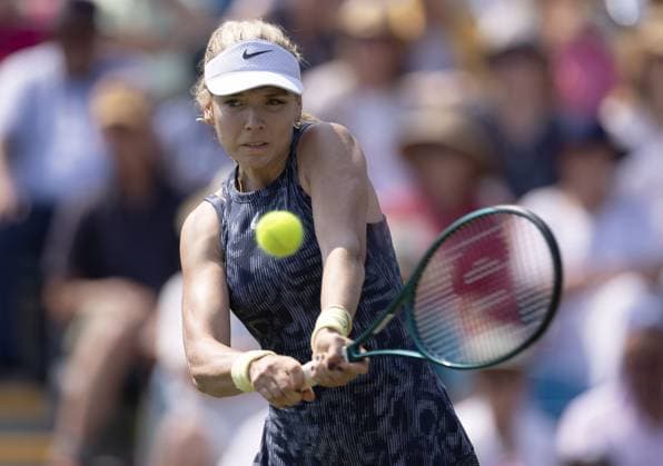 Katie Boulter of GBR in action Rothesay International Eastbourne, Day 4, Tennis, Devonshire Park, Eastbourne, UK - 26 June 2024  Copyright: xEllaxLing Shutterstockx 14558912ba