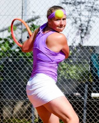 26 06 2024, xpsx, Tennis ITF Tournament, v l Fenna Steveker GER Bruchköbel Hessen Germany DEU