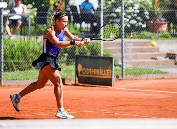 Tennis, ITF tournament in Bruchköbel