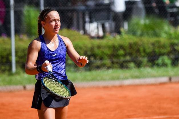 26 06 2024, xpsx, Tennis ITF Tournament, v l Viola Bedini ITA Bruchköbel Hessen Germany DEU