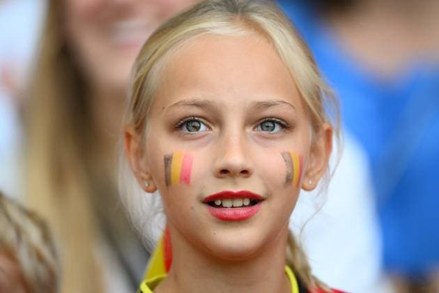 Ukraine v Belgium Group E - UEFA EURO, EM, Europameisterschaft,Fussball 2024 STUTTGART, GERMANY - JUNE 26 : Supporters and fans ahead of the the UEFA EURO 2024 European Football Championship tournament group E stage match between Ukraine and Belgium at Stuttgart Arena on June 26, 2024 in Stuttgart, Germany, 26 06 2024 Stuttgart Germany  Copyright: xVincentxKalutx
