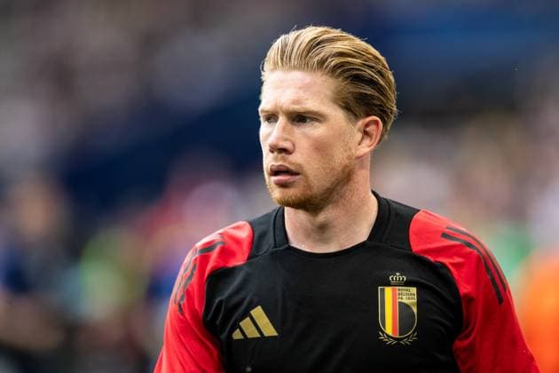 UEFA EURO 2024 Ukraine Belgium 26 06 2024 Kevin De Bruyne Belgium, 7 UEFA EURO 2024 Ukraine Belgium Stuttgart Stadion, Stuttgart 26 06 2024 Copyright: xBEAUTIFULxSPORTS Buriakovx