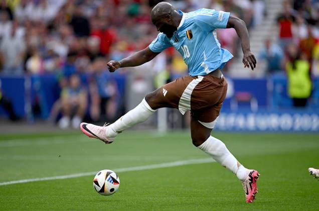 Football Euro 2024 Group E 26 06 2024 Ukraine Belgium Romelu Lukaku Belgium