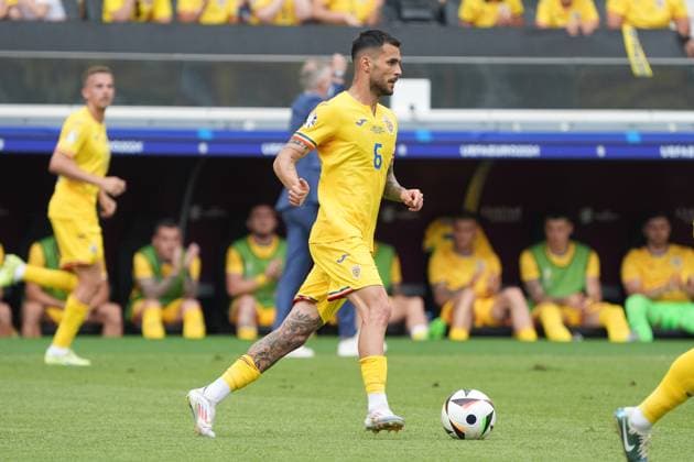 Marius Marin Romania Romania, 06 Frankfurt 26 06 2024 Slovakia vs Romania, EURO2024 M33 Group E, EM Arena Frankfurt